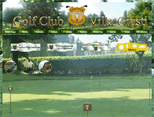 Tablet Screenshot of golfvillagiusti.it